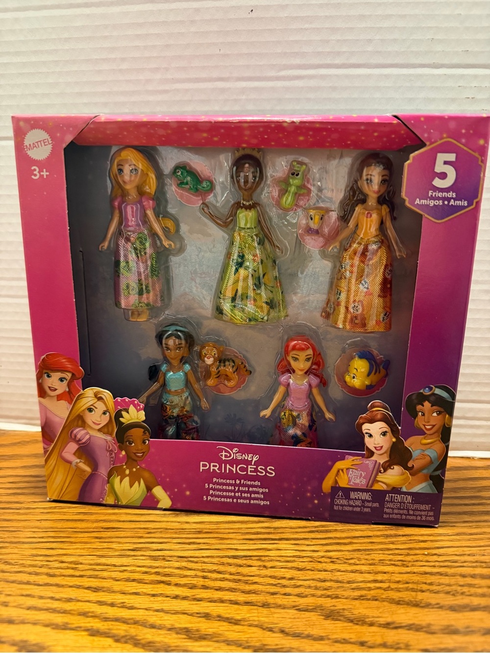 Disney Princess 5-Figure Friends Playset - Pink